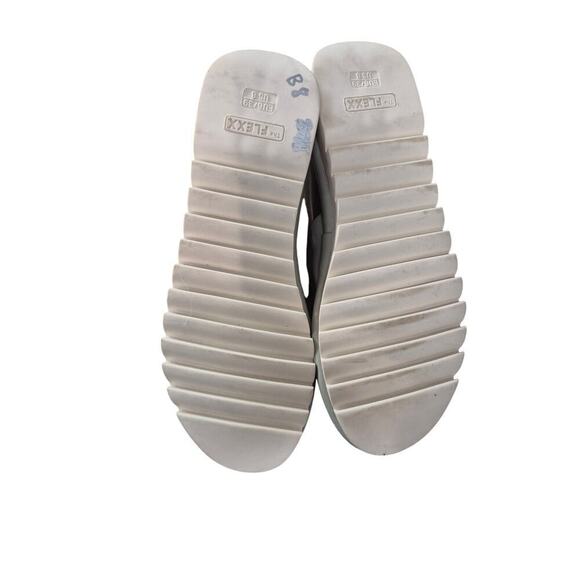 The Flexx WAT IS WAV 2 Edera Foulard 7.5 EUC Open Toe Leather Slingback Sandal - Picture 6 of 6